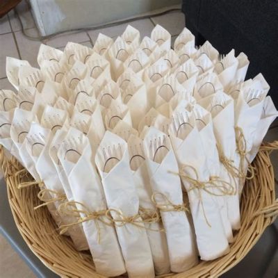 How to Wrap Silverware in Paper Napkins for Wedding: A Symphony of Elegance and Chaos