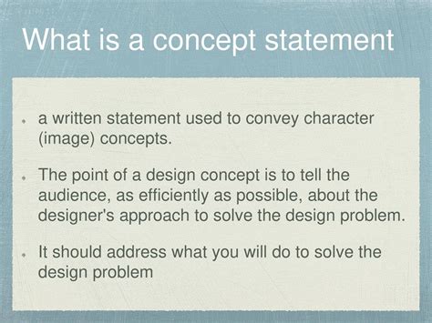 Why is a design concept statement important? And how does it dance with the chaos of creativity?